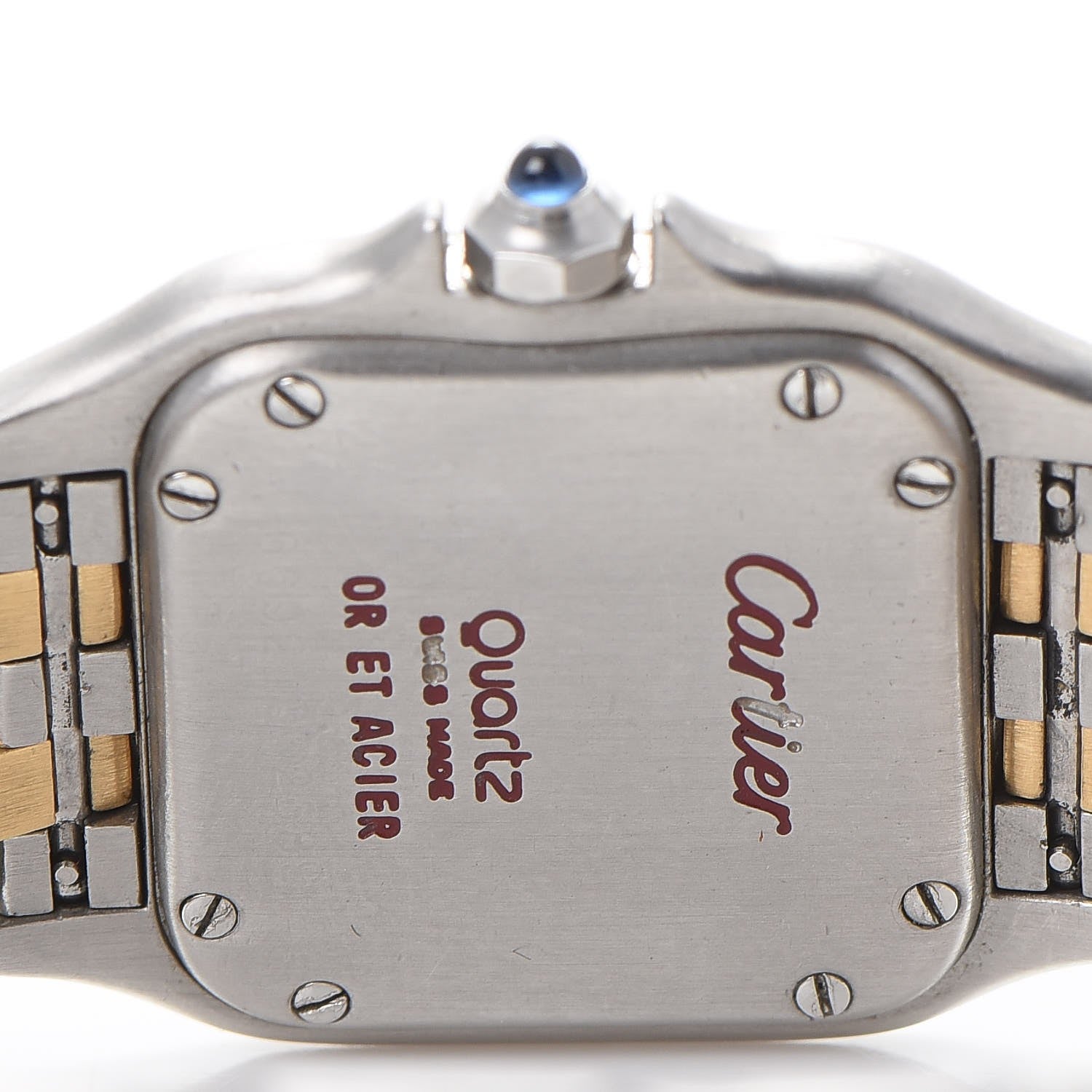 Cartier Stainless Steel 18K Yellow Gold 22mm Panthere Quartz Watch 6 of 8