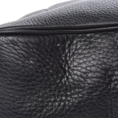 Gucci Pebbled Calfskin Medium Diana Bamboo Shoulder Bag Black 9 of 10