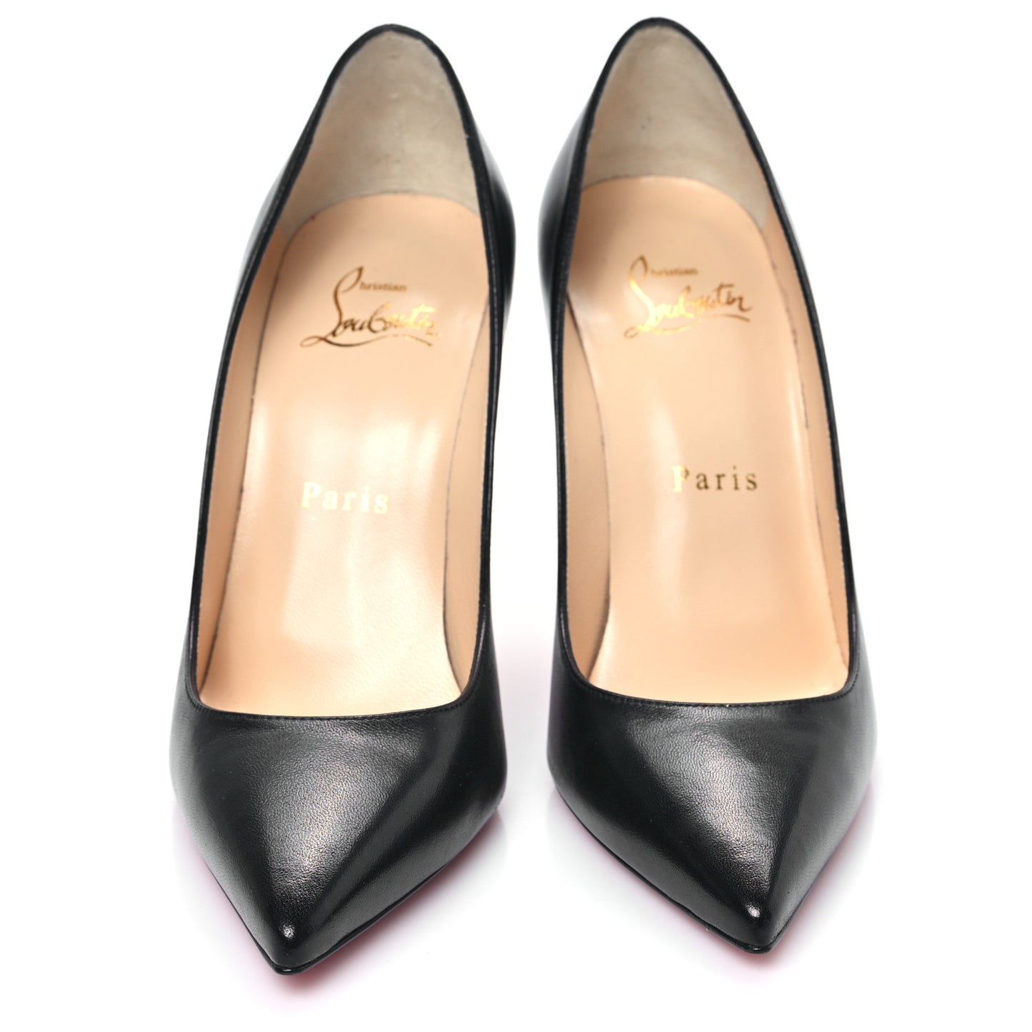 Shiny Nappa Kate 100 Pumps 35.5 Black