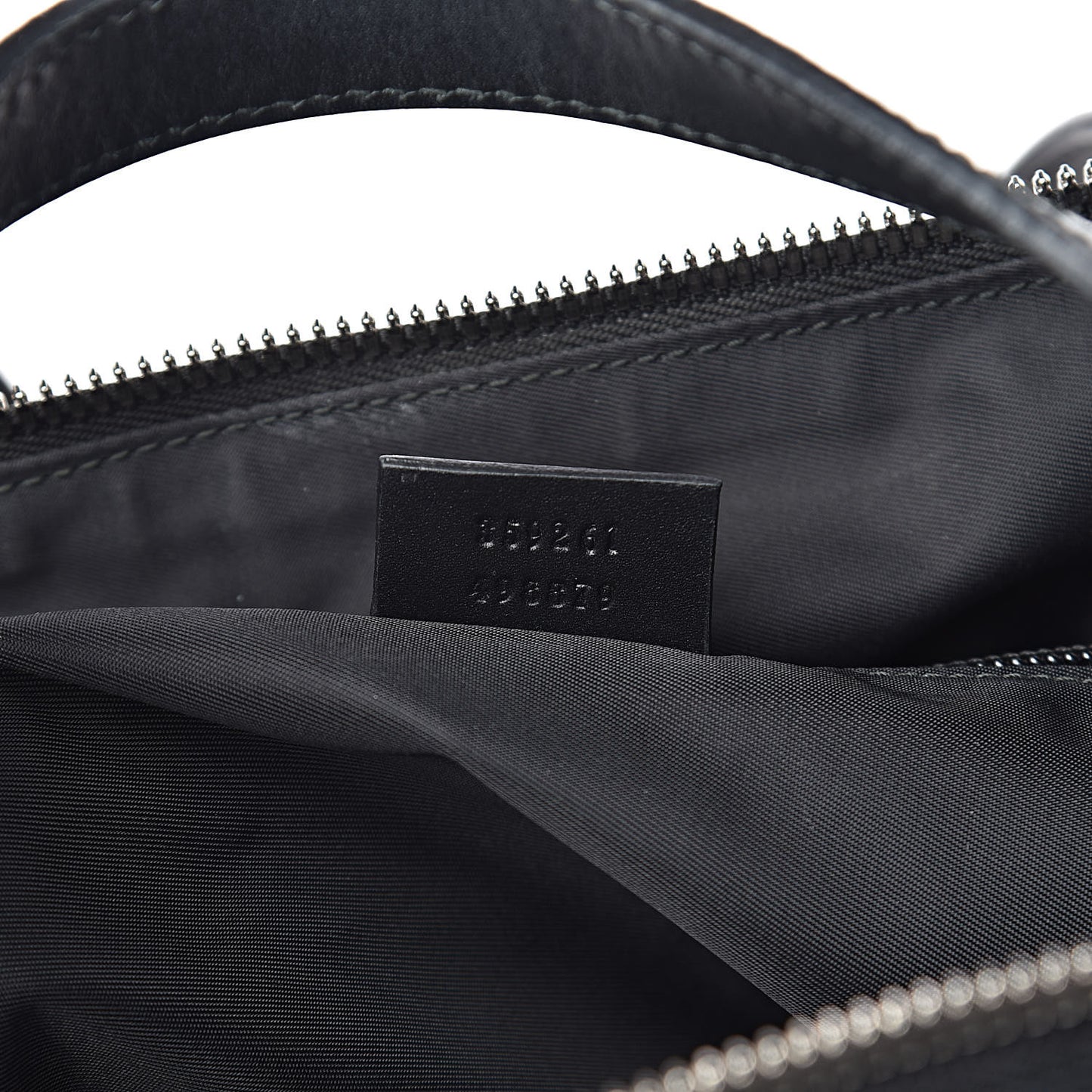 GG Supreme Monogram Web Medium Zippered Tote Beige Black