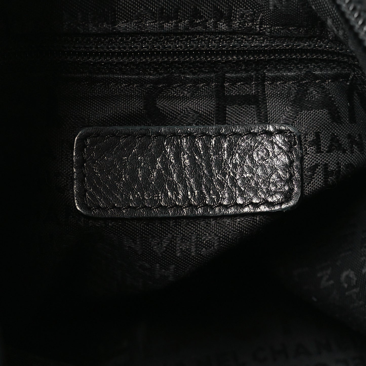 Lambskin Stitched Medium Ultimate Soft Tote Black