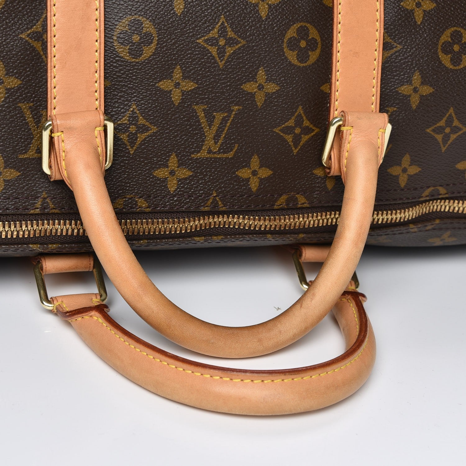 Louis Vuitton Monogram Keepall Bandouliere 55 10 of 10