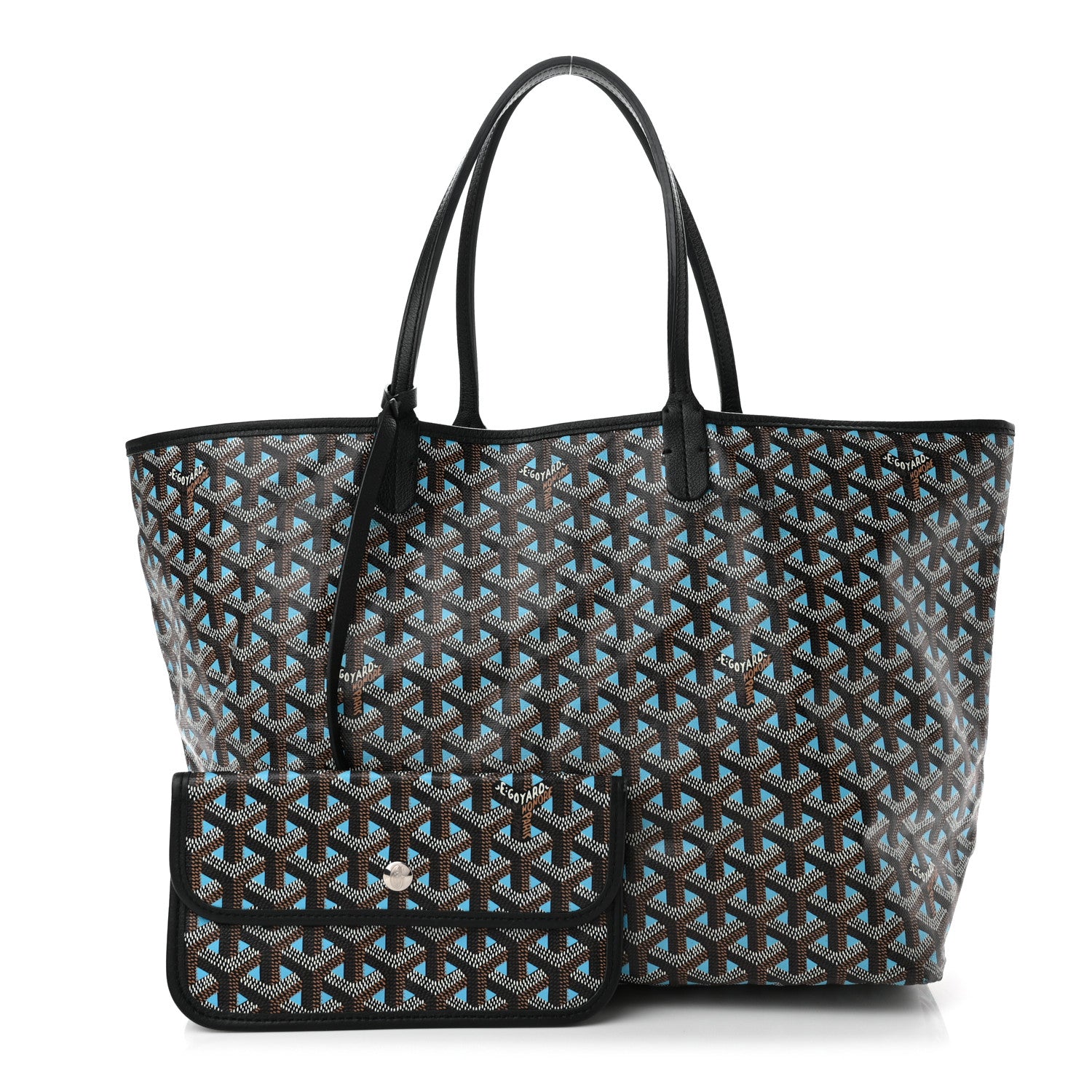 Goyard Goyardine Saint Louis Claire Voie PM Black Opaline 1 of 10