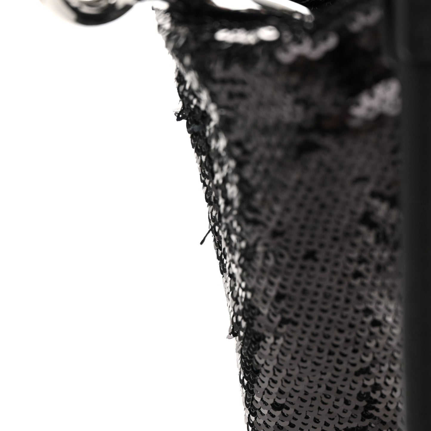 Sequin Medium The Tote Bag Black