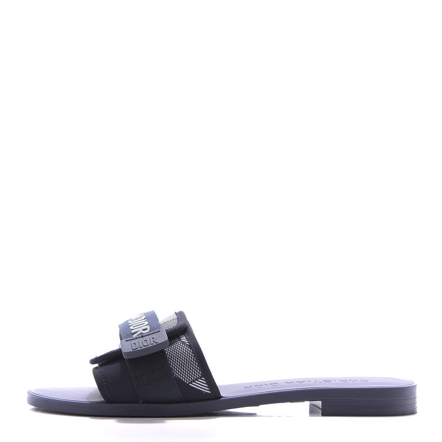 Canvas Dior(e)volution Mule Slide Sandals 39 Deep Blue