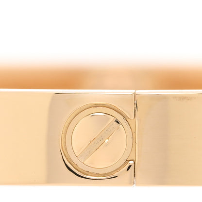 Cartier 18K Yellow Gold LOVE Bracelet 19 7 of 9