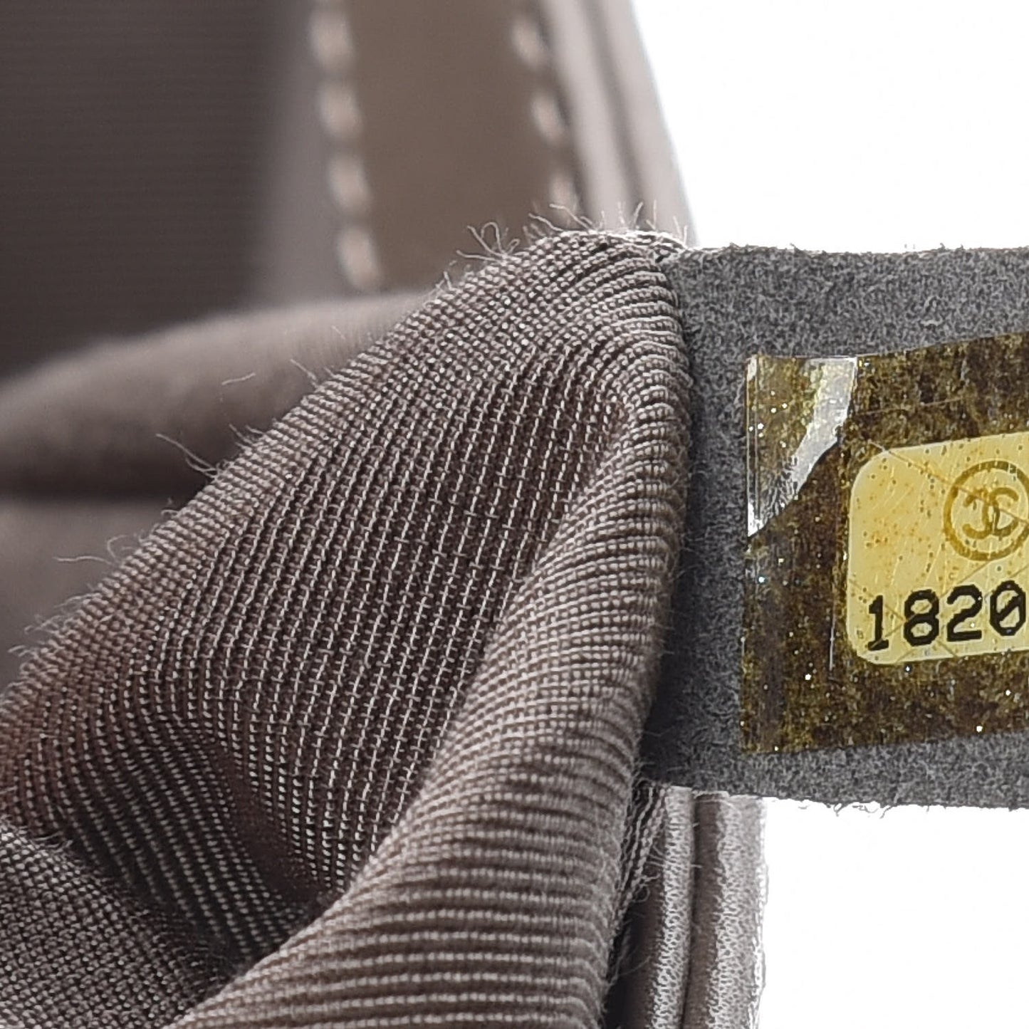 Calfskin Stitched Medium Boy Flap Taupe