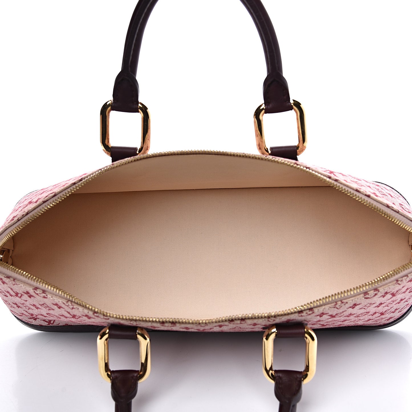 Mini Monogram Alma Long Cherry
