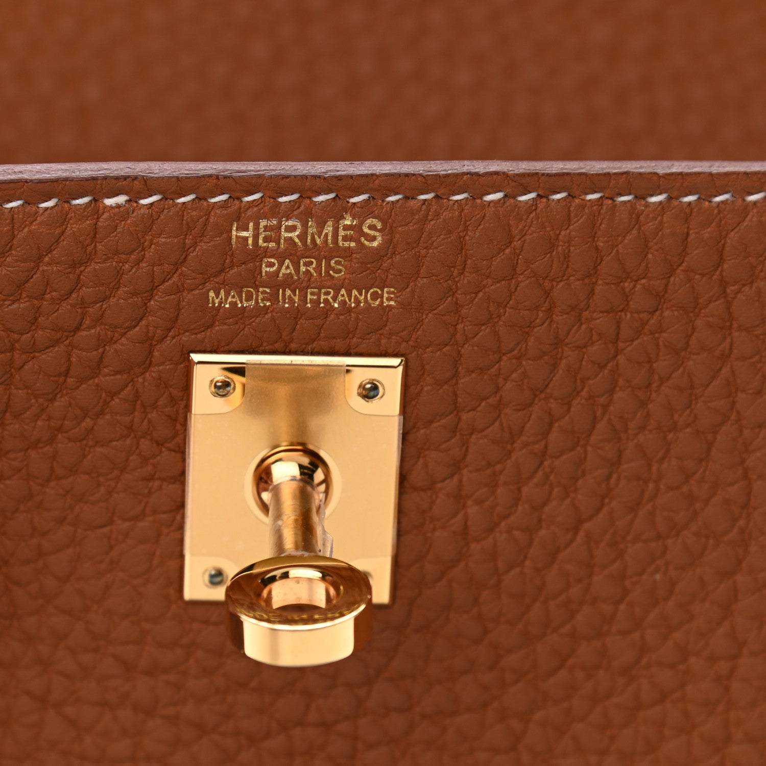 Hermes Togo Kelly Retourne 25 Gold 6 of 11