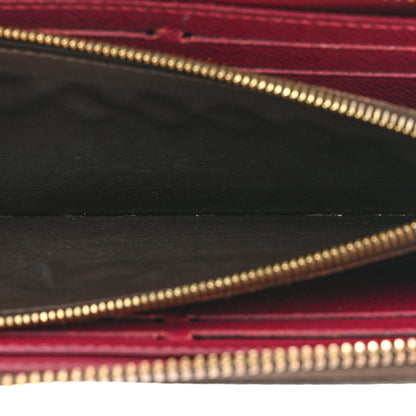 Louis Vuitton Monogram Clemence Wallet Fuchsia 7 of 17