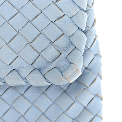 Bottega Veneta Nappa Intrecciato Large Olimpia Bag Light Blue 11 of 12