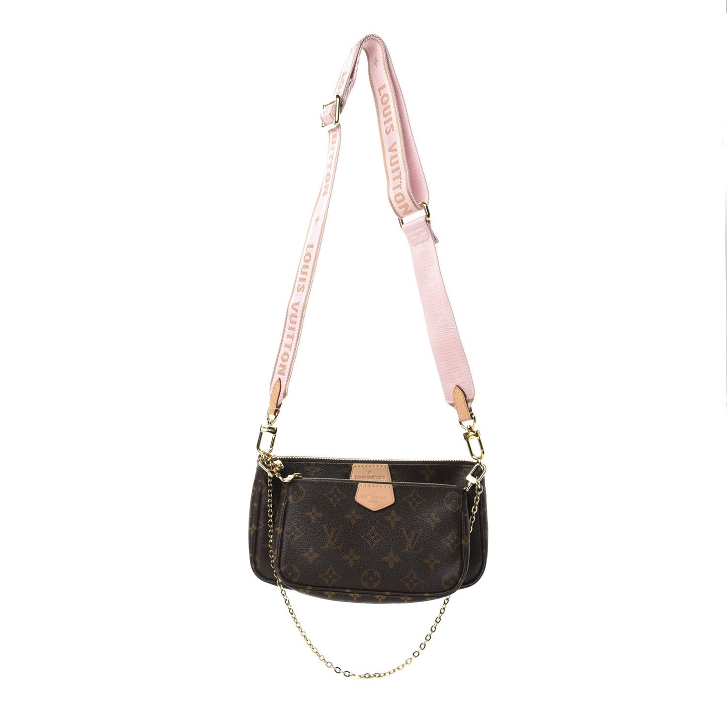 Monogram Multi Pochette Accessories Rose Clair