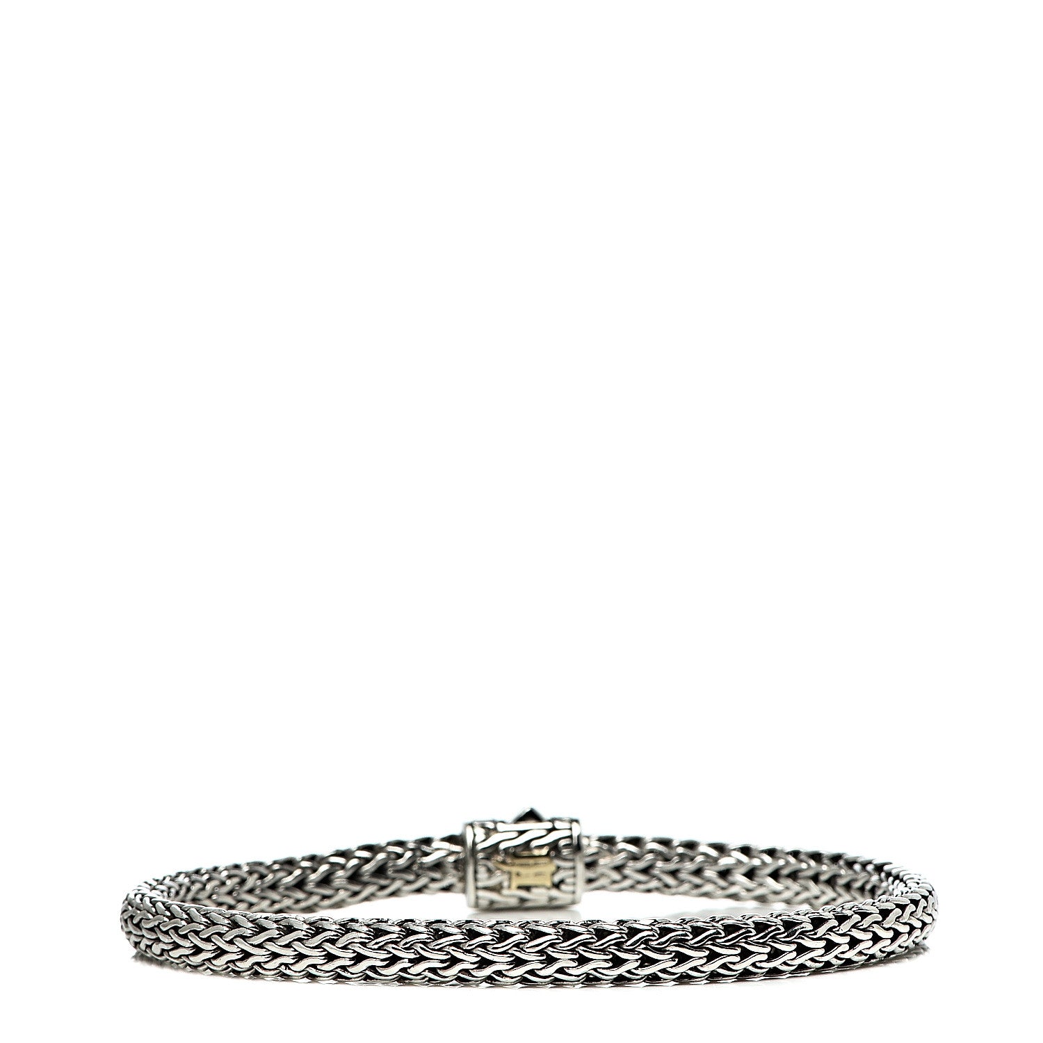 John Hardy Sterling Silver Diamond 5mm Classic Chain Bracelet 3 of 6