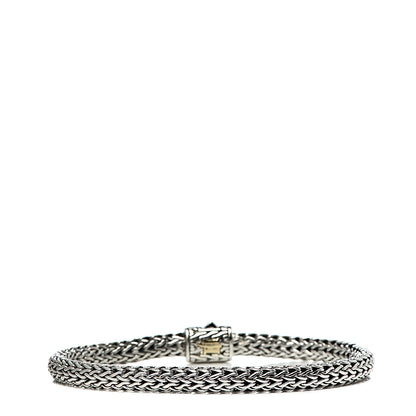 John Hardy Sterling Silver Diamond 5mm Classic Chain Bracelet 3 of 6