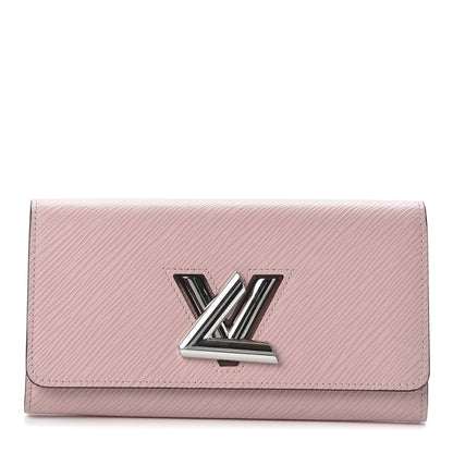 Louis Vuitton Epi Twist Wallet Rose Ballerine 1 of 8