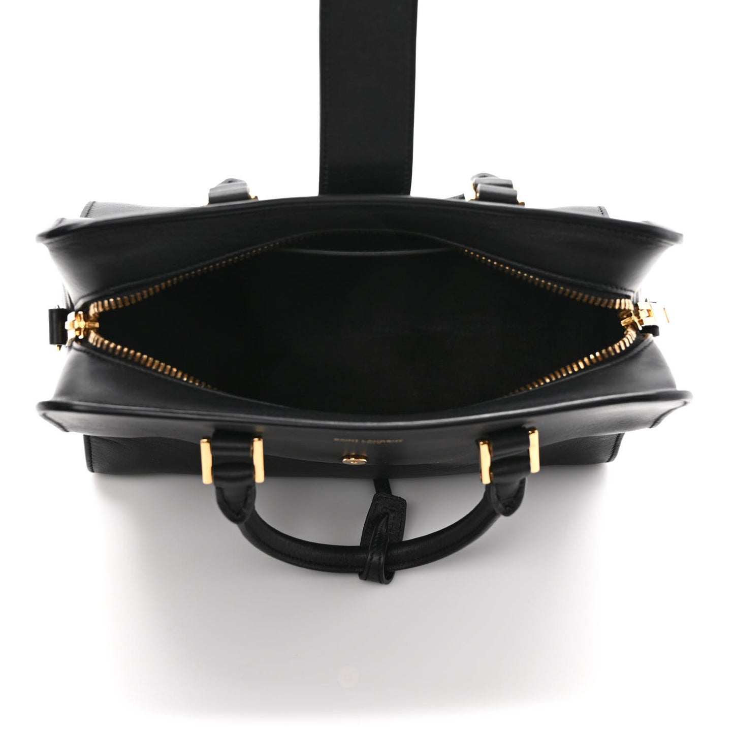 Calfskin Monogram Baby Cabas Black