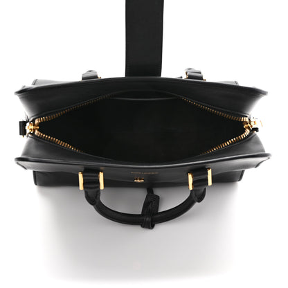 Saint Laurent Calfskin Monogram Baby Cabas Black 5 of 8
