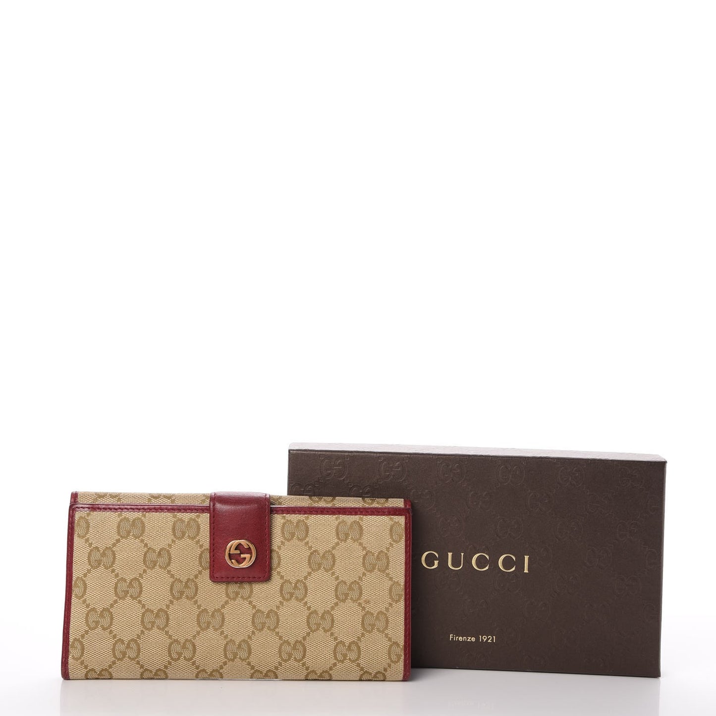 Monogram Miss GG Continental Wallet Red