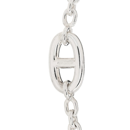 Hermes Sterling Silver Farandole Necklace 160 4 of 4