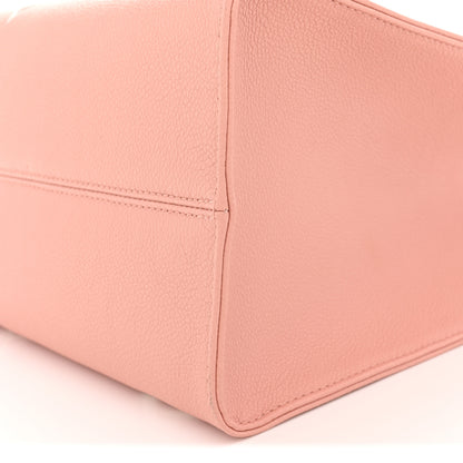 Louis Vuitton Empreinte Monogram Giant Onthego MM  Rose Trianon Creme 9 of 9