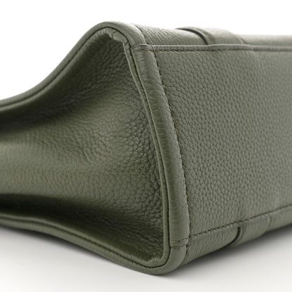 Marc Jacobs Grained Calfskin Small The Tote Bag Bronze Green 9 of 10