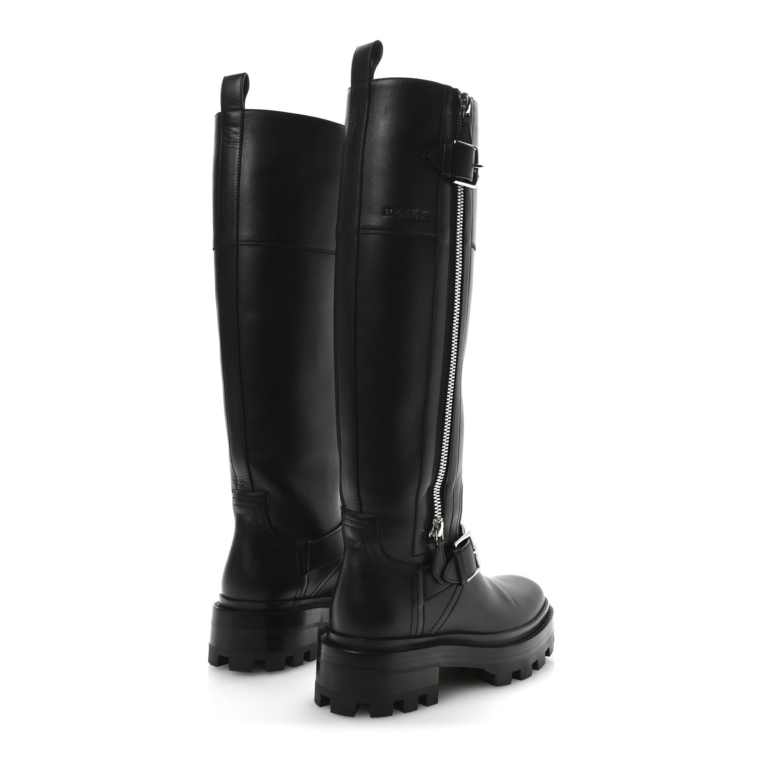 Hermes Calfskin Jaime Boots 35 Black 5 of 9