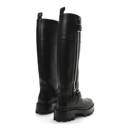 Hermes Calfskin Jaime Boots 35 Black 5 of 9