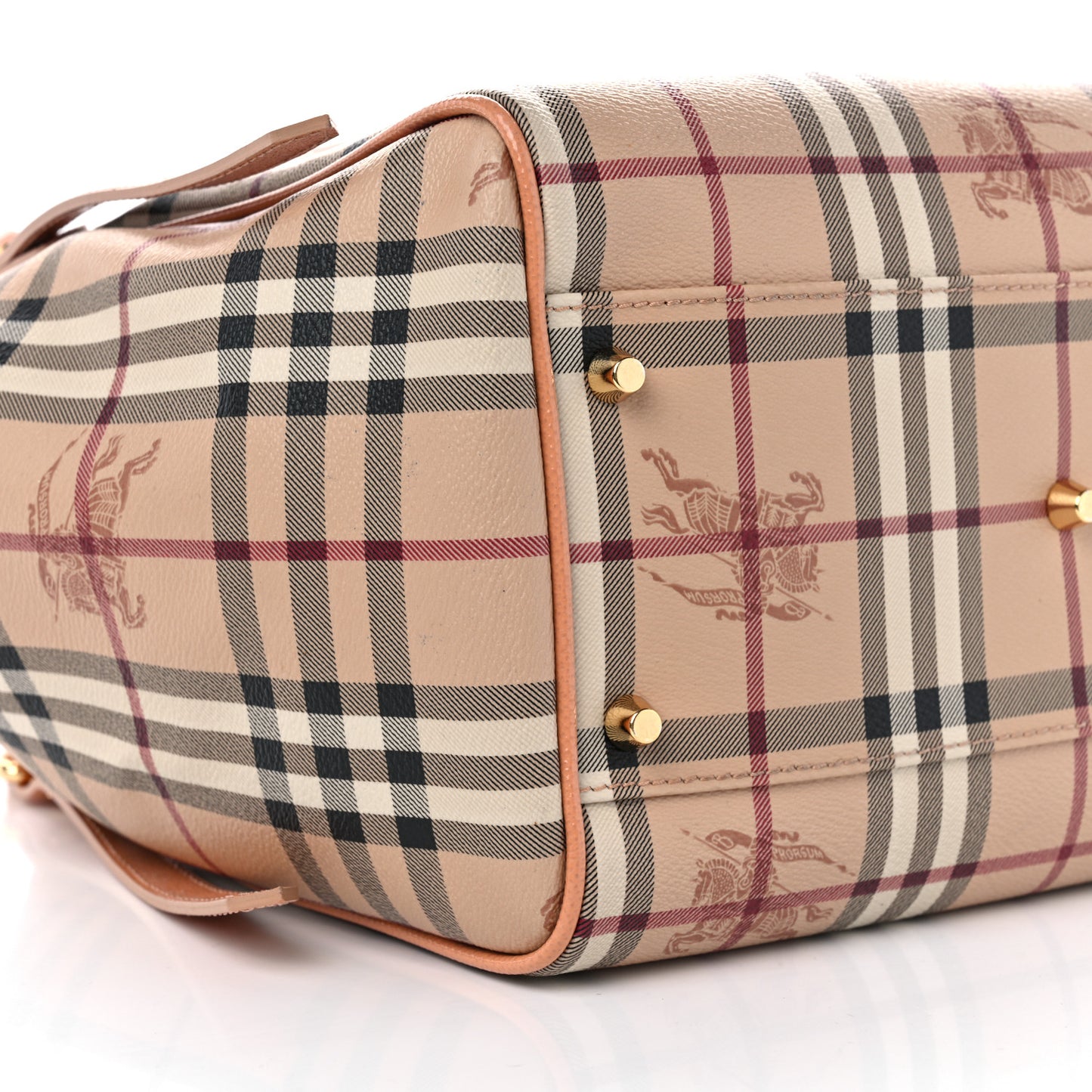 Haymarket Check Small Canterbury Tote Pale Coral Pink