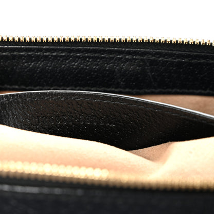Gucci Textured Calfskin Web Small Ophidia Tote Bag Black 7 of 10