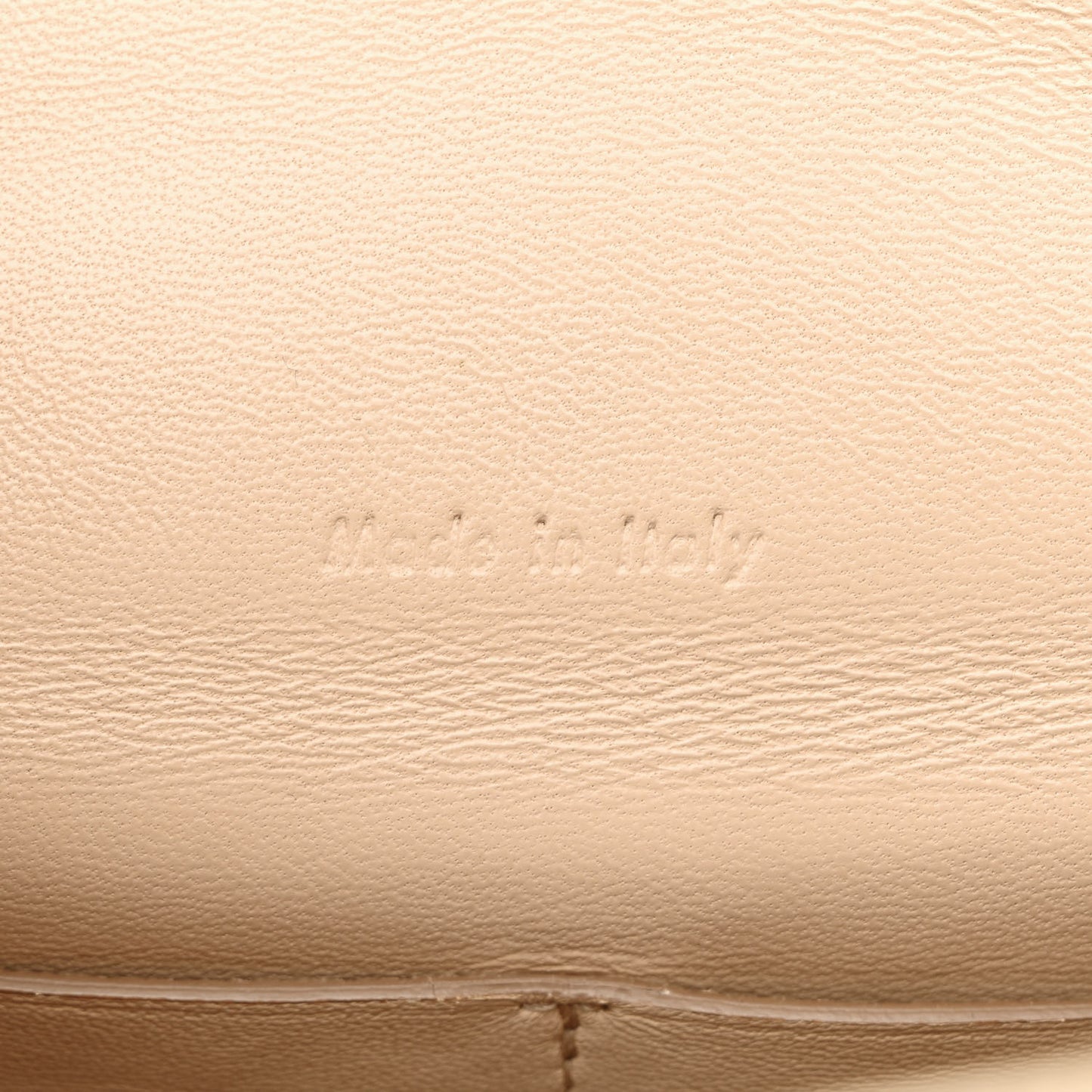Grained Calfskin Medium Trotteur Light Taupe