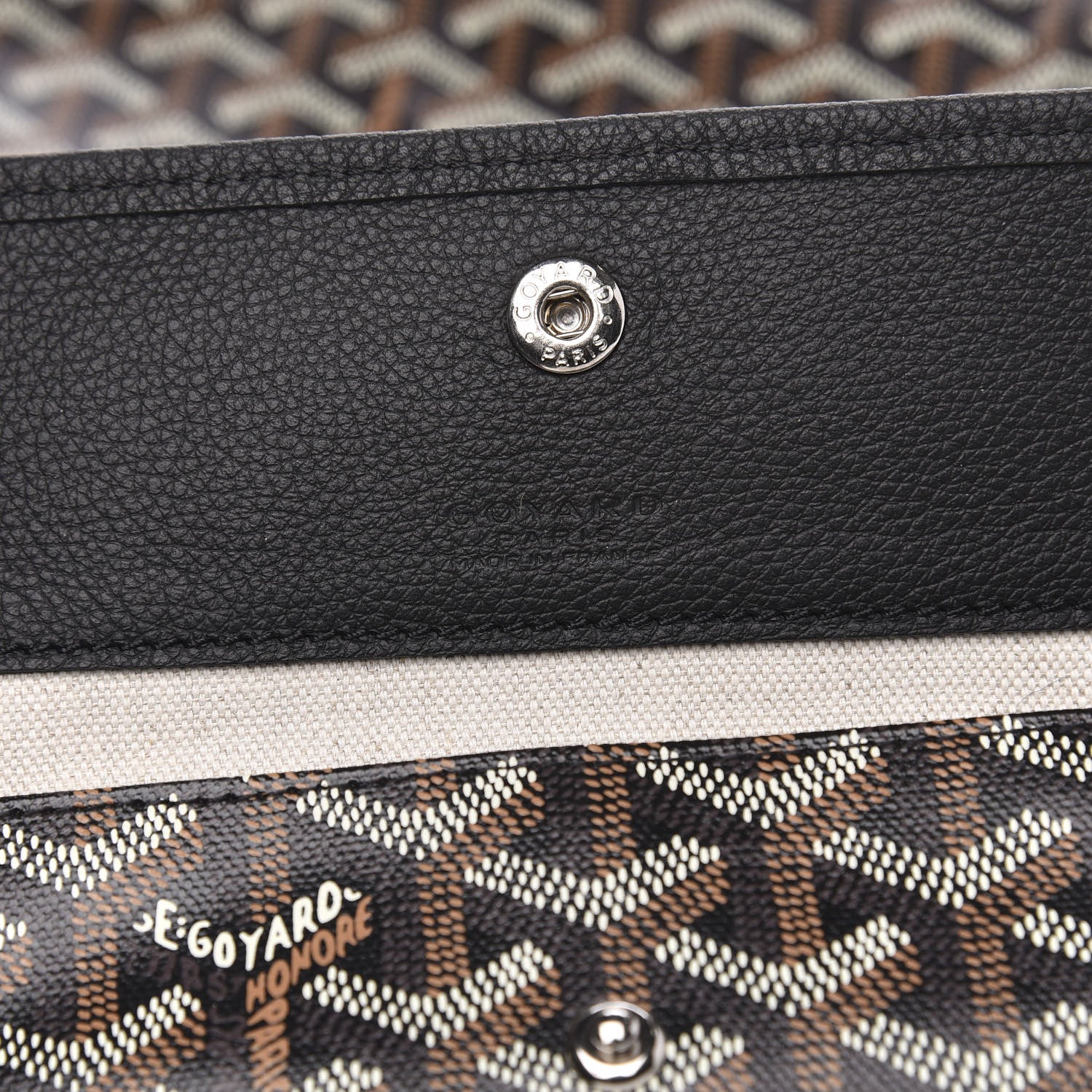 Goyard Goyardine Saint Louis PM Black 6 of 10