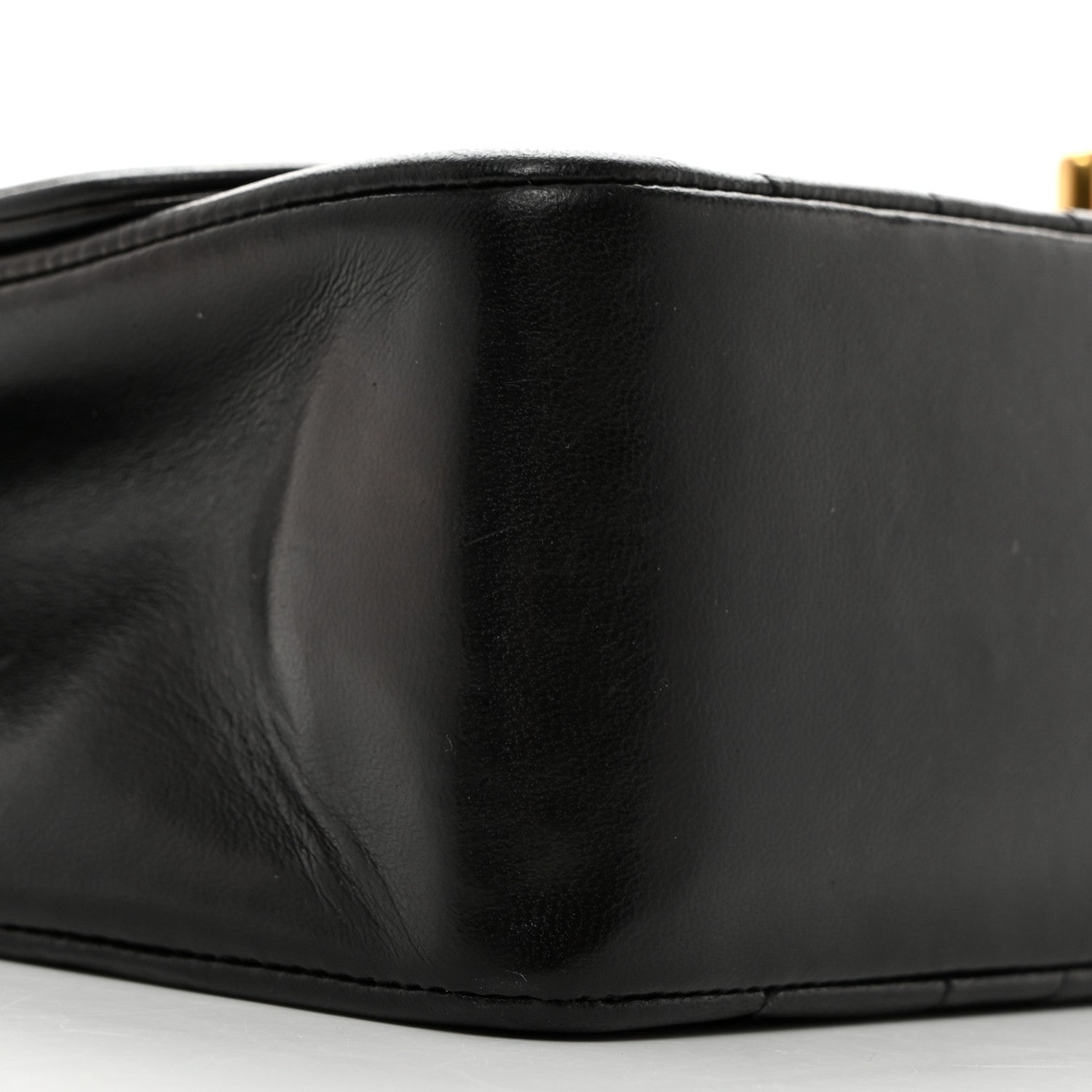 Chanel Lambskin Quilted Medium Single Flap Black 9 of 10