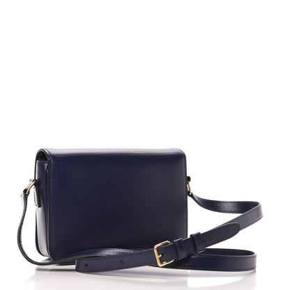 Celine Shiny Calfskin Teen Triomphe Dark Blue 3 of 10
