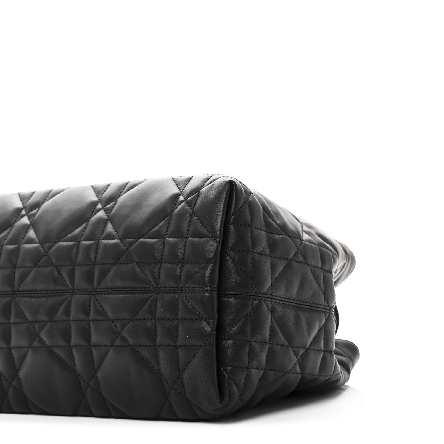 Christian Dior Calfskin Macrocannage Medium Toujours Black 10 of 12