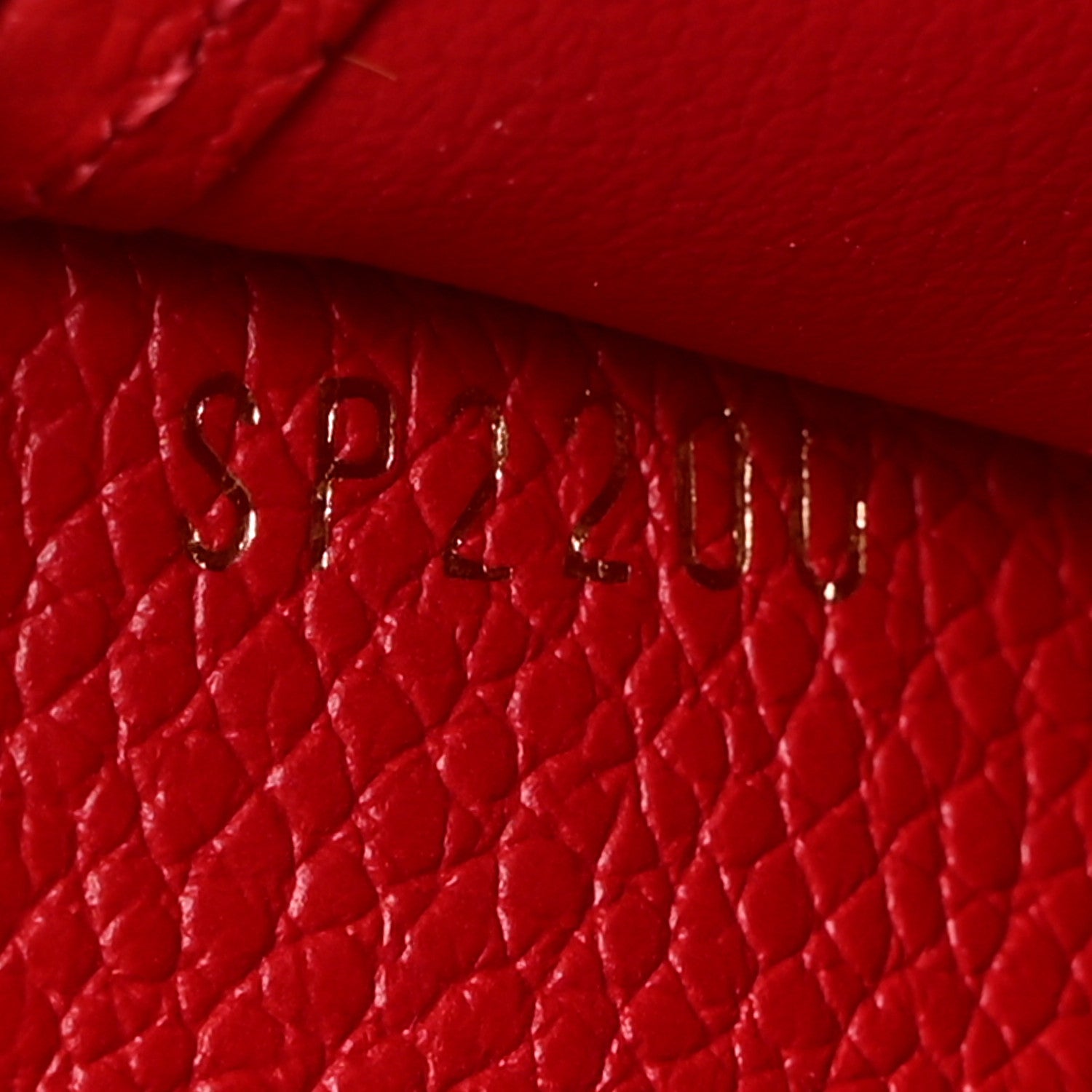Louis Vuitton Empreinte Zippy Wallet Cherry 7 of 7