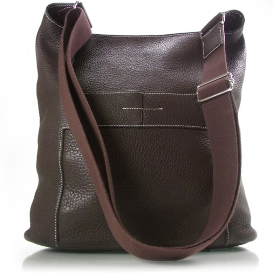 Hermes Clemence Sac Goodnews GM Prune 1 of 10