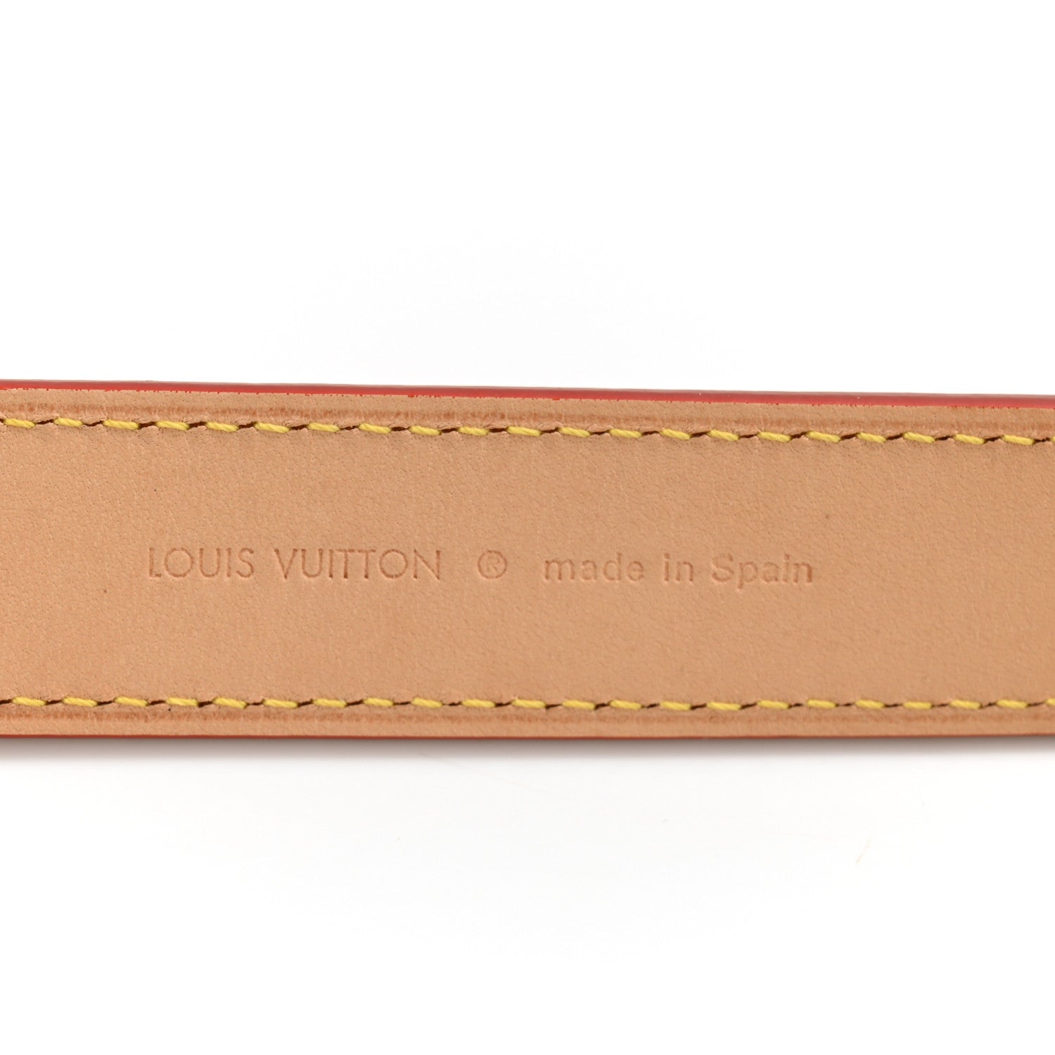 Louis Vuitton Vachetta 25mm Adjustable Bandouliere Shoulder Strap VVN 3 of 6