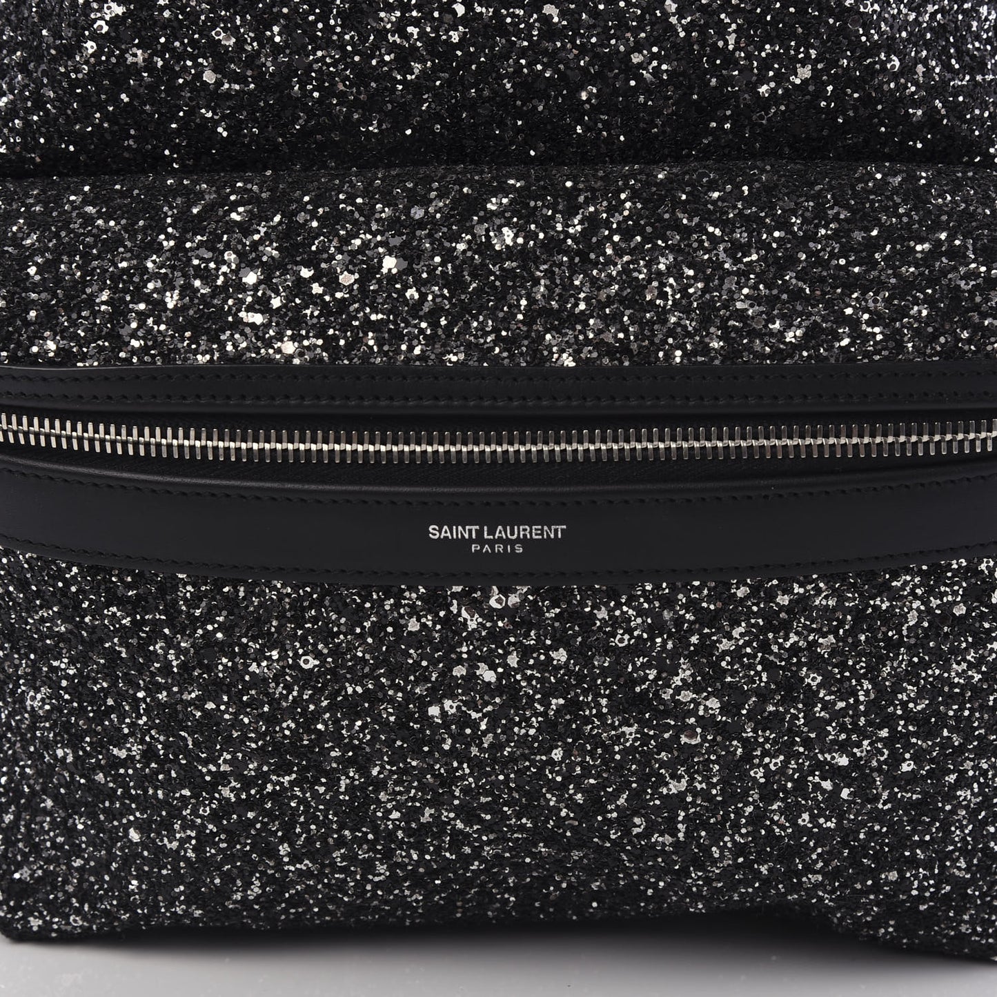 Glitter Canvas City Backpack Gunmetal