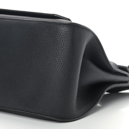 Hermes Taurillon Clemence Jypsiere 34 Black 7 of 11