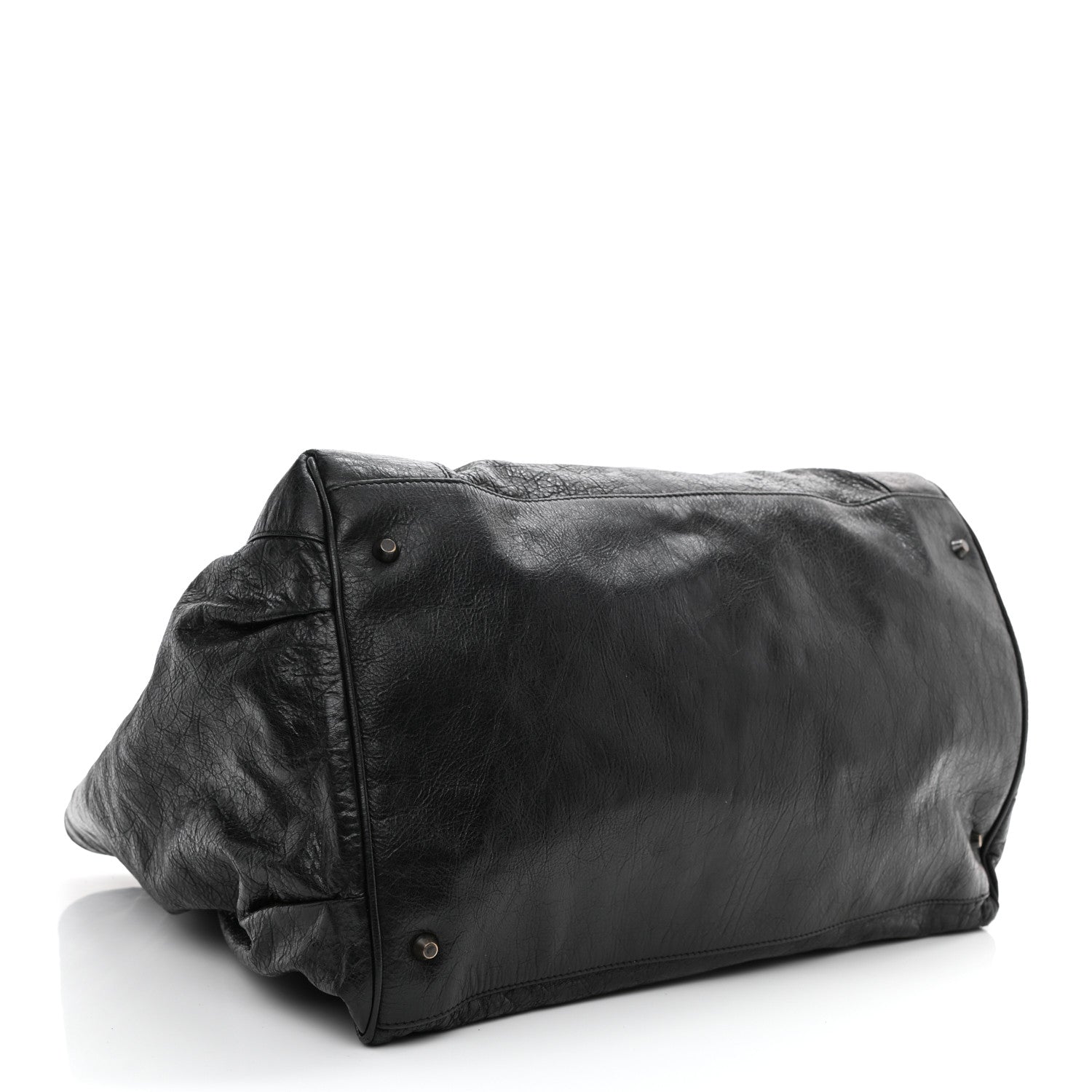 Balenciaga Agneau Classic Hardware Large Sunday Tote Black 4 of 8