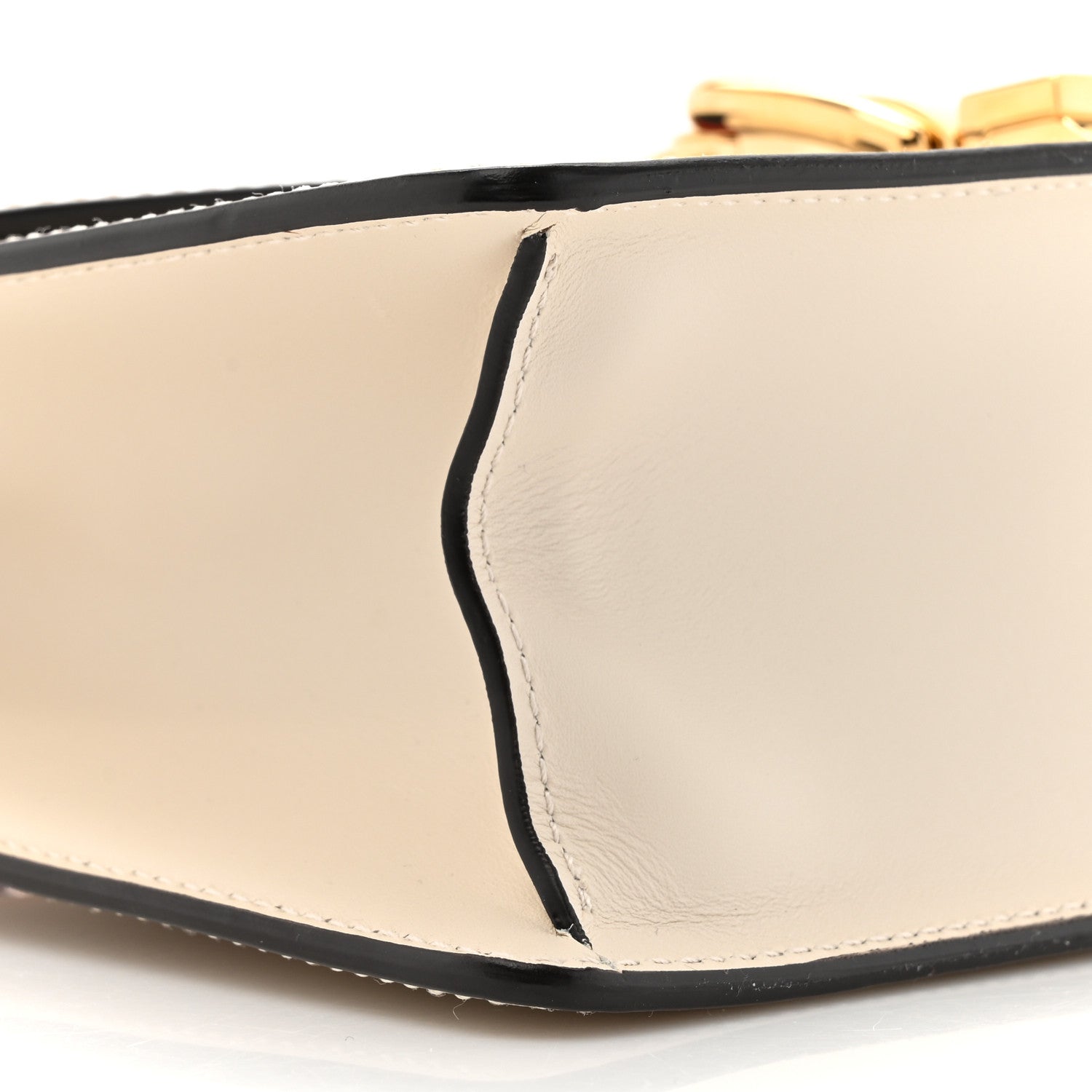 Gucci Calfskin Small Sylvie Shoulder Bag Off White 10 of 12