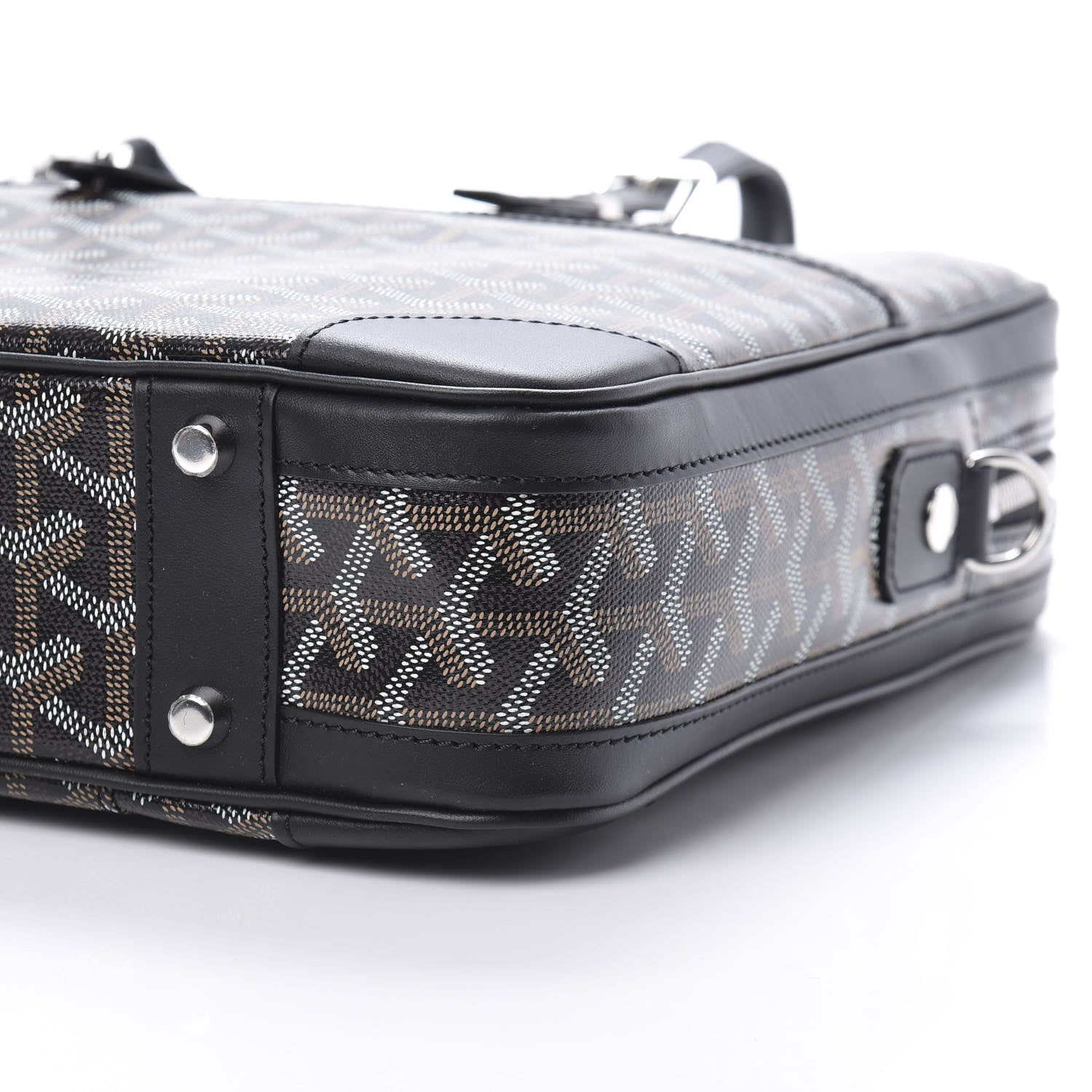 Goyard Goyardine Ambassade PM Briefcase Black 9 of 9