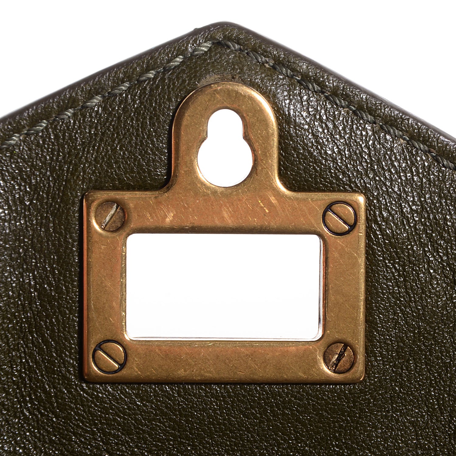 Proenza Schouler Lambskin PS1 Extra Large Satchel Military 13 of 15