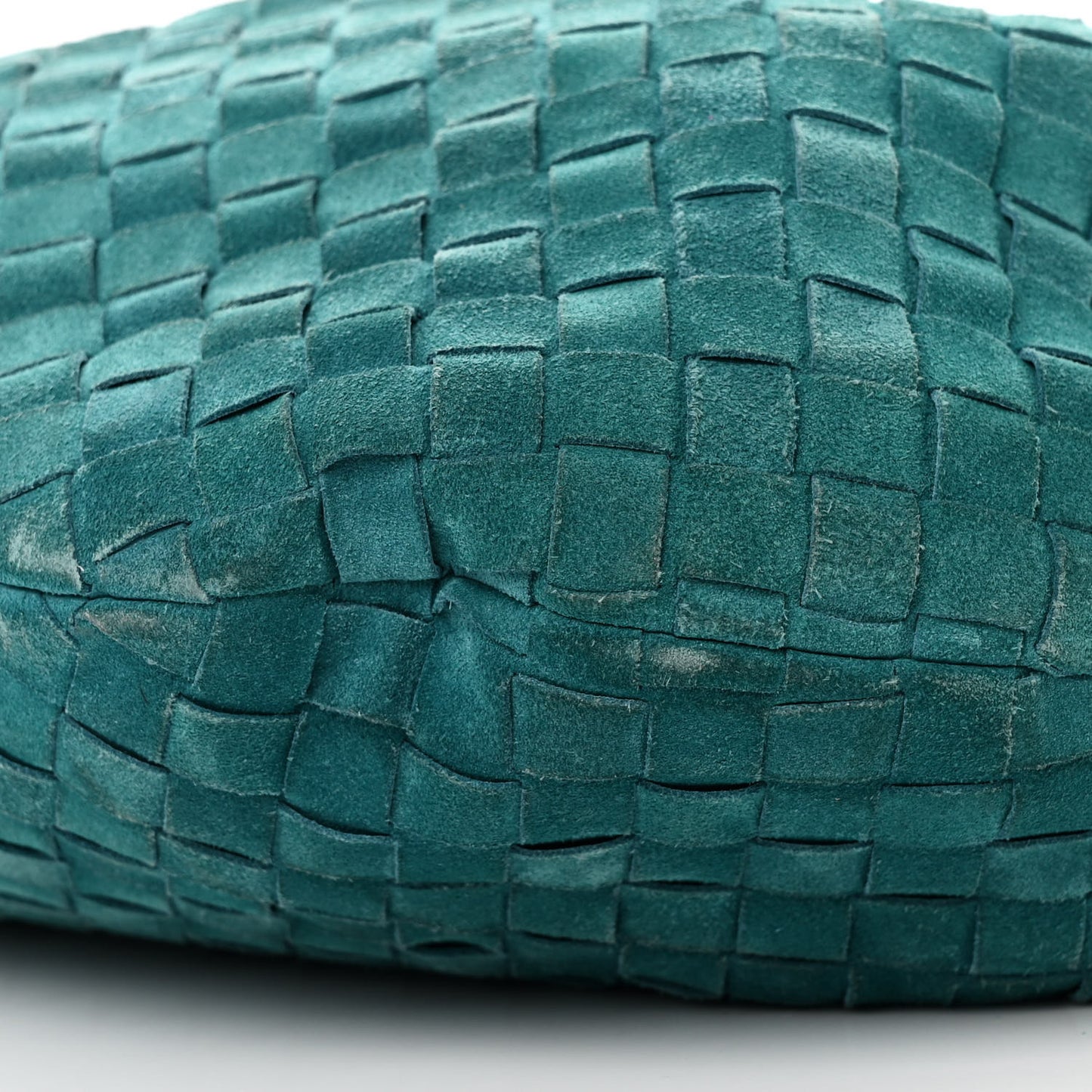 Suede Intrecciato Teen Jodie Hobo Petroleum Blue