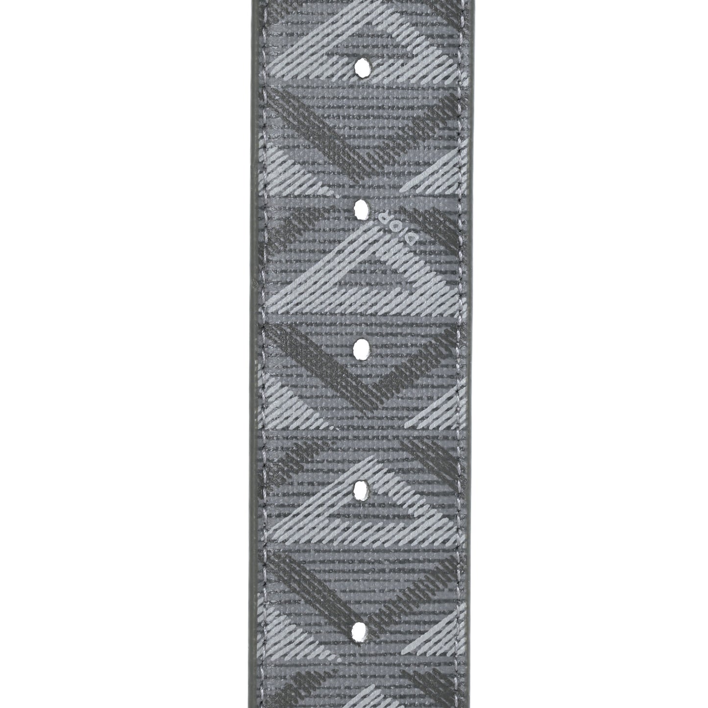 Diamond Canvas Belt 95 Grey