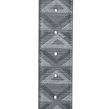 Christian Dior Diamond Canvas Belt 95 Grey 5 of 5