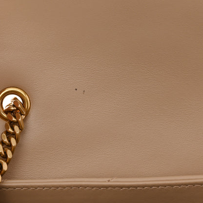 Saint Laurent Calfskin Y Quilted Monogram Small Loulou Chain Satchel Dark Beige 10 of 10