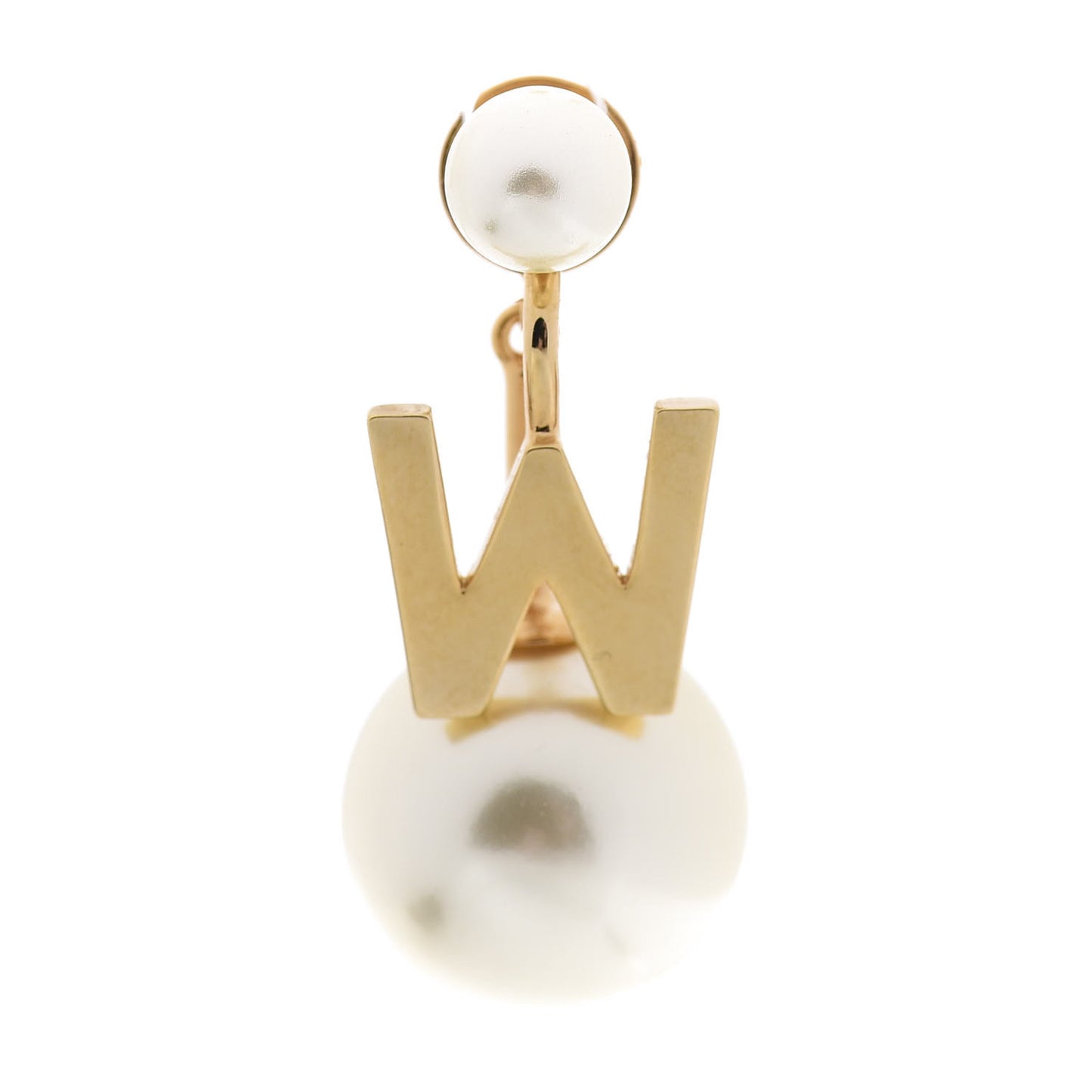 Pearl My ABCDior W Tribale Earring Gold