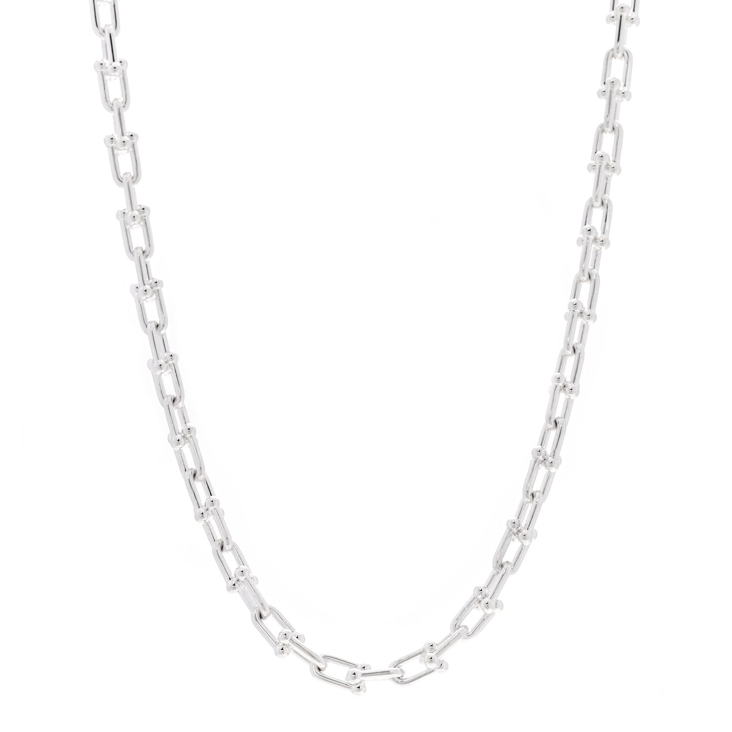 Sterling Silver Small HardWear Link Necklace