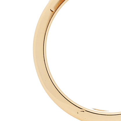 Cartier 18K Yellow Gold 3 Diamond 5.5mm LOVE Ring 53 6.25 6 of 6